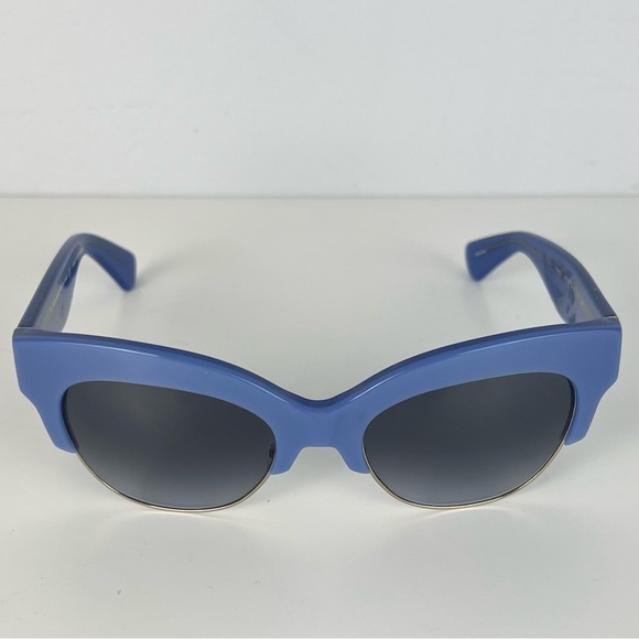 KATE SPADE BLUE CAT-EYE SUNGLASSES - Picture 6 of 14